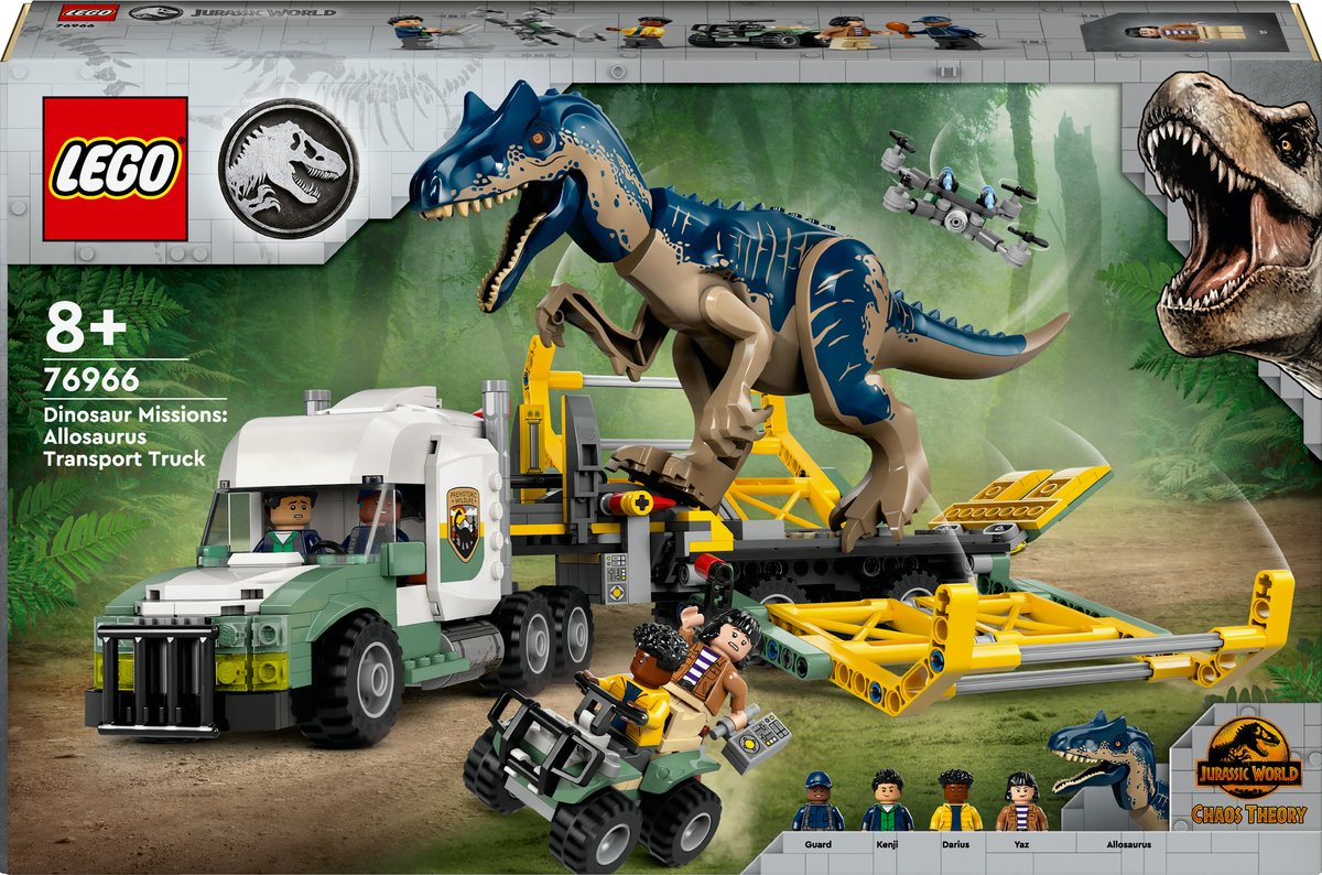 LEGO 76966 Jurassic World Dinosaurusmissies: