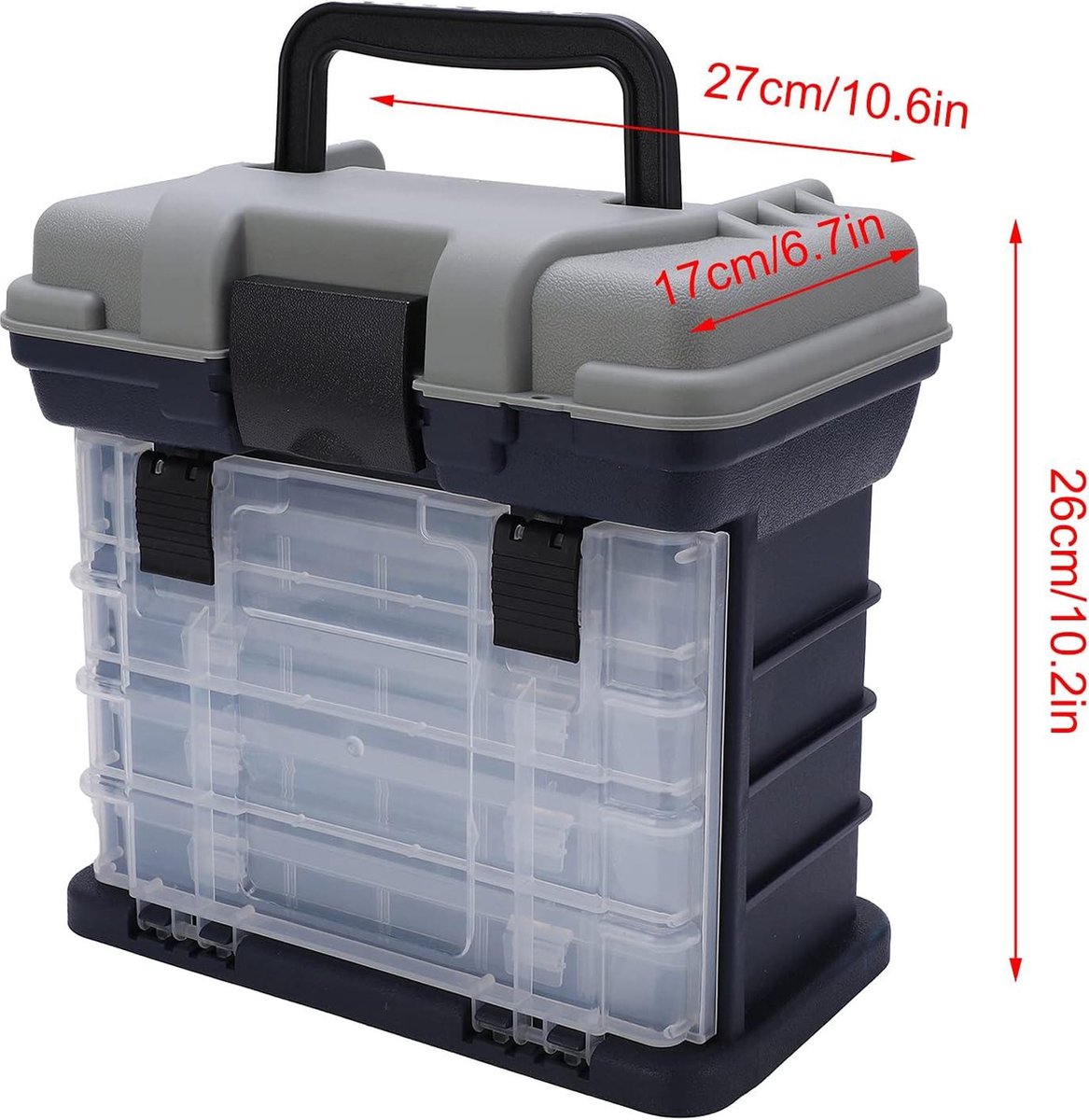 Boîte étanche Antichoc Dilwe – Protection Téléphone, Clés, Cartes Pour Pêche, Camping, Sports Nautiques (taille L, Noir) - 11