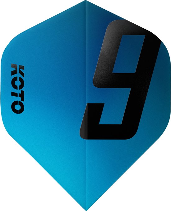 KOTO 9 Edition Metallic NO2 Aqua - Dart Flights van KOTO — afbeelding 5