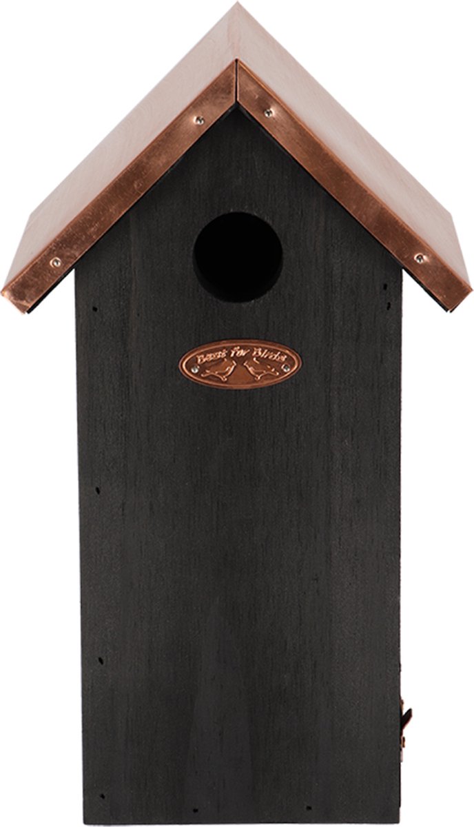 Vogelhuis Koolmees - Nestkast - Zwart koper van Merkloos	 — afbeelding 4