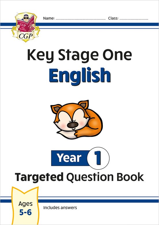 CGP Year 1 English- KS1 English Year 1 Targeted Question Book