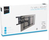 Bol.com Cavus WME602 Heavy Duty TV Muurbeugel - XL TV ophangbeugel voor 37 - 80 Inch max 70 kg - Draaibare VESA TV muursteun - 8... aanbieding