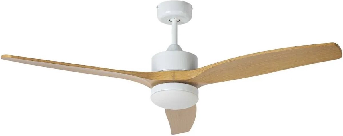 JATA JVTE4232 - plafondventilator met verlichting - afstandsbediening - 132 cm diameter - voor ruimtes tot 25m2 - timer - 6 snelheden