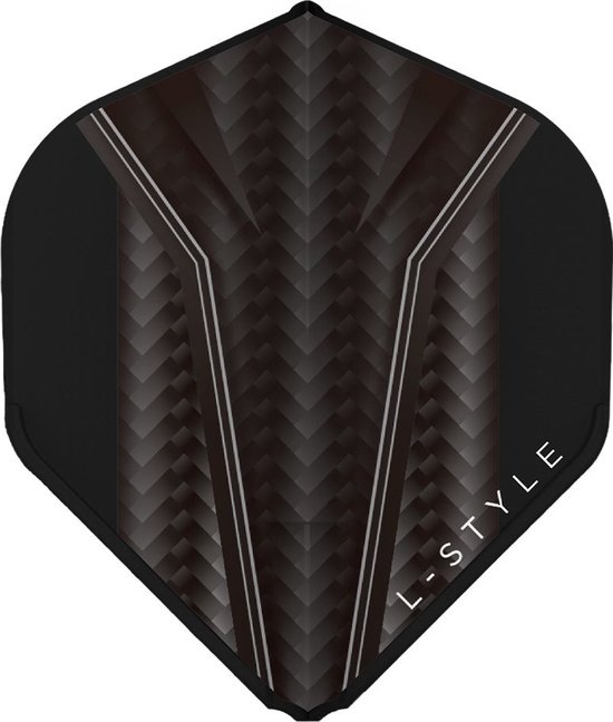 L-Style Champagne L1 EZ Standard Inception Black - Dart Flights van L-Style — afbeelding 3