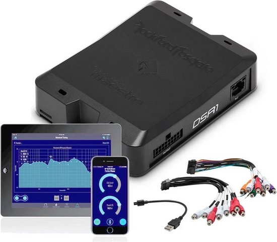 Foto: Rockford fosgate dsr1 8 kanaals dsp auto geluid processor