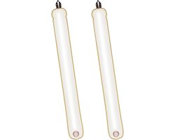 Outdoor Lamp Magnetically Attached and Hookable Portable Blow Soft Lamp - Camping and Hiking Essential - Easy to Store for Spring Outings - 4000mAh Rechargeable (Khaki 2 Pack)