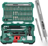 Mini Elektrische Schroevendraaierset 49-in-1 - Magnetisch Precisiegereedschap Voor Telefoon, Laptop En Horloges