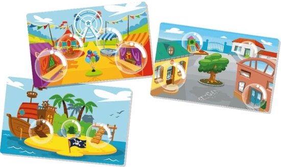 Bubble Stories - Geronimo Games - Blue Orange - Kaartspel - 1 tot 2 spelers - vanaf 4 jaar oud