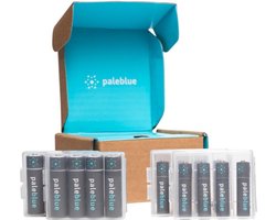 Pale Blue Batterij Kit Sustainability 8x AA / 8x AAA Inc. USB naar 4x Micro-USB laadkabel Pale Blue Batterij Kit Sustainability 8x AA / 8x AAA Inc. USB naar 4x Micro-USB laadkabel
