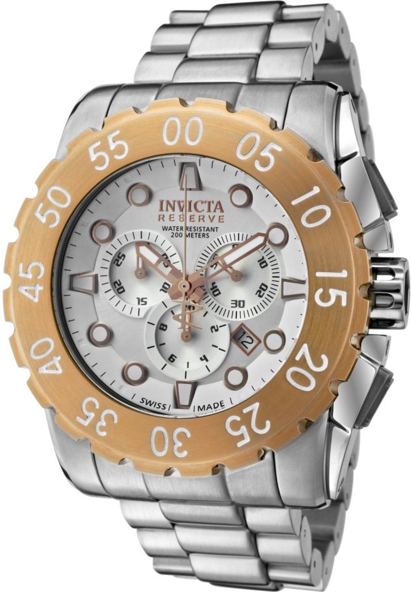 Invicta Reserve 1958 Quartz Herenhorloge - 52mm