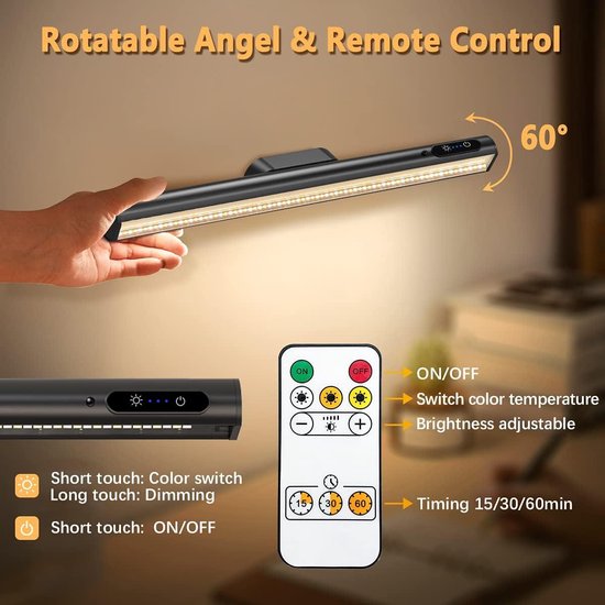 Customize Restaurant Bars LED Table Lamp Decorative Wireless Desk Lamp Modern De