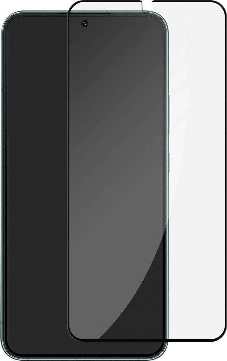 Geschikt voor Samsung Galaxy S22 Plus Flexibel Organisch Glas Bestsuit Antimicrobieel Zwart