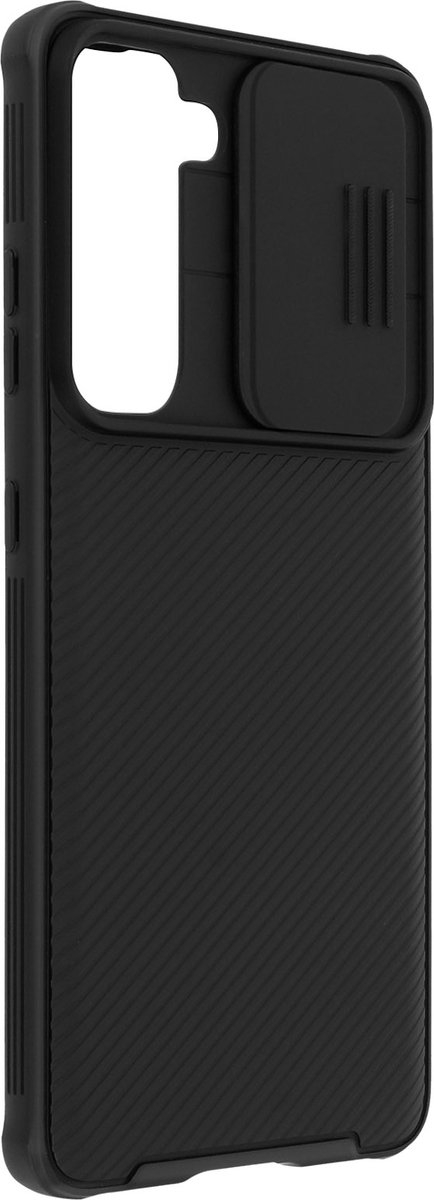 Samsung Galaxy S21 Plus Back Cover - CamShield Pro Armor Case - Zwart
