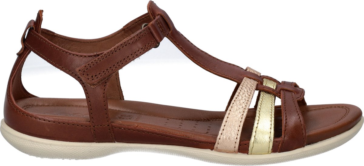 ECCO Flash dames sandaal - Cognac - Maat 40