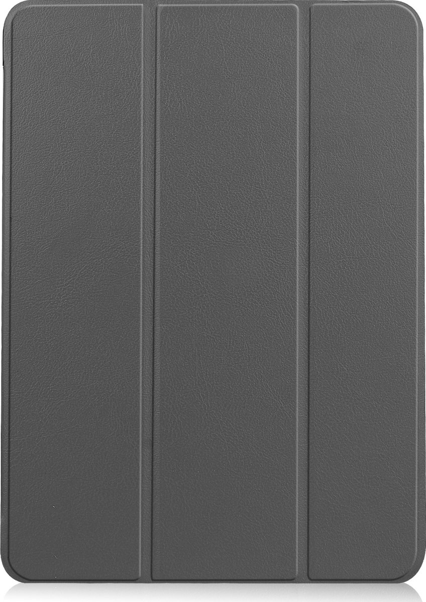 Mobigear Tablethoes geschikt voor Apple iPad Air 11 Inch (2024) Hoes | Mobigear Tri-Fold Bookcase - Grijs