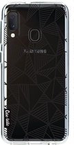 Casetastic Softcover Samsung Galaxy A20e (2019) - Abstraction Lines Black Transparent