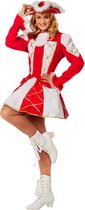 Costume de danse et de divertissement | Fille de spectacle Dansmarietje, Rouge | Femme | Taille 46 | Costume de carnaval | Déguisements