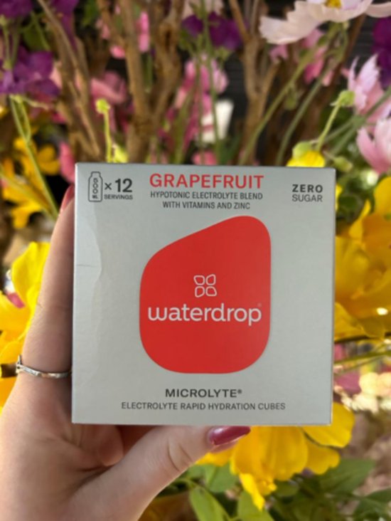 Waterdrop Microlyte grapefruit bruistabletten 12 Stuks