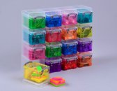 Bol.com Really Useful Box opbergdozen - Transparant opbergboxen met deksel 014 liter - Geassorteerd 16 kleuren aanbieding
