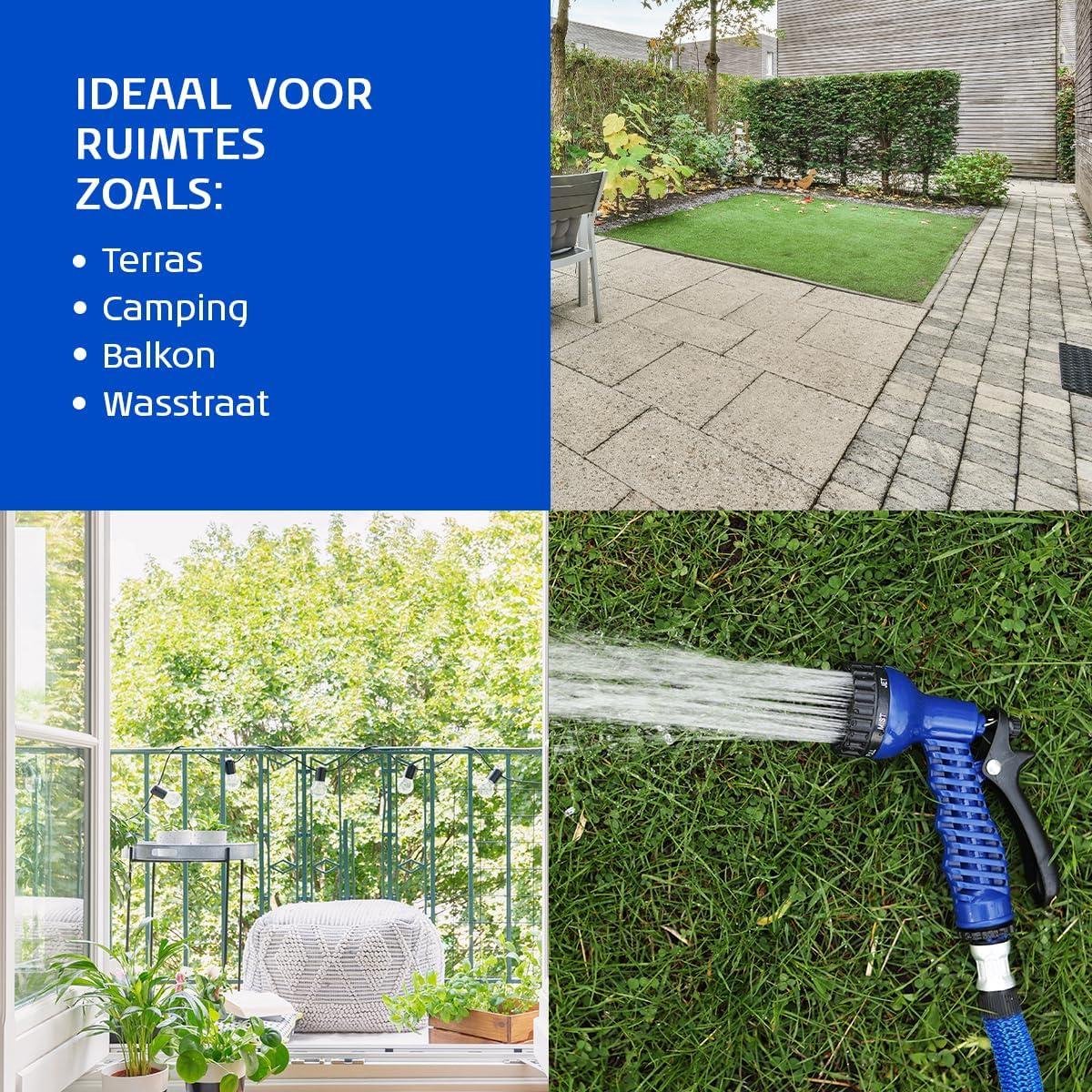 Uittrekbaar Gardena xpansy tuinslang - versterkt en genaaid - 25-75 m - accessoires voor irrigatie – foto 5