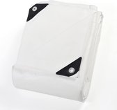 GUARD SHIELD Afdekzeil, waterdicht, met inslagringen, 4 x 4 m, transparant groen zeil, 150 g/m², zeildoek, beschermend zeil, multifunctioneel zeil, scheurvast, uv-gestabiliseerd