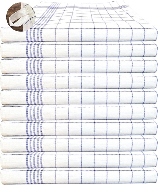 Linen & Cotton Klassieke Tafelloper Stof Loper Amelia - 50% Linnen, 50% Katoen, Wit (47 x 270 cm) Tafellinnen Cloth voor Keuken Tafel Familie Diner Bruiloft Verjaardag Gastronomie Restaurant Hotel
