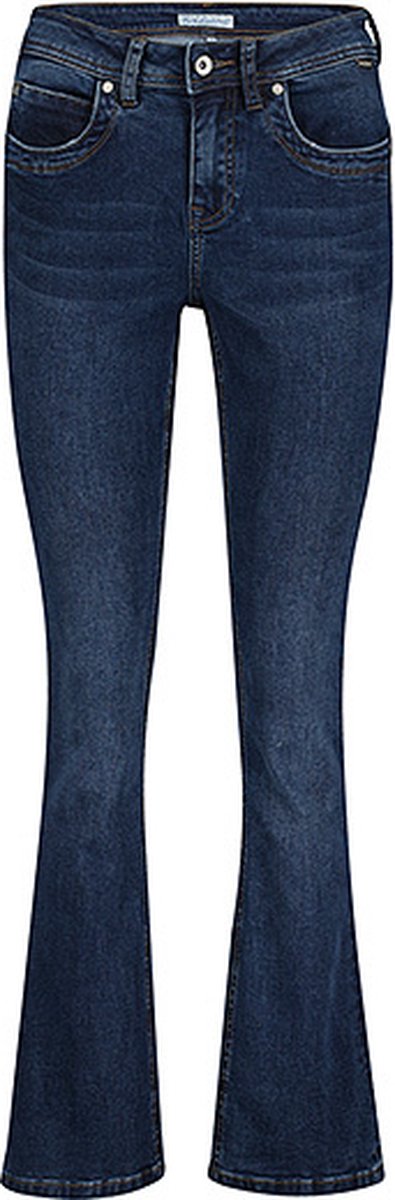 Red button flared Babette L/31 maat W44 X L30