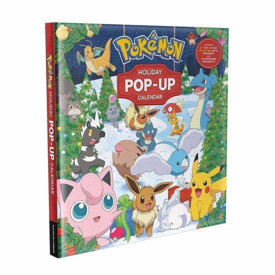 Pokemon Pikachu Press- Pokémon Advent Holiday Pop-Up Calendar