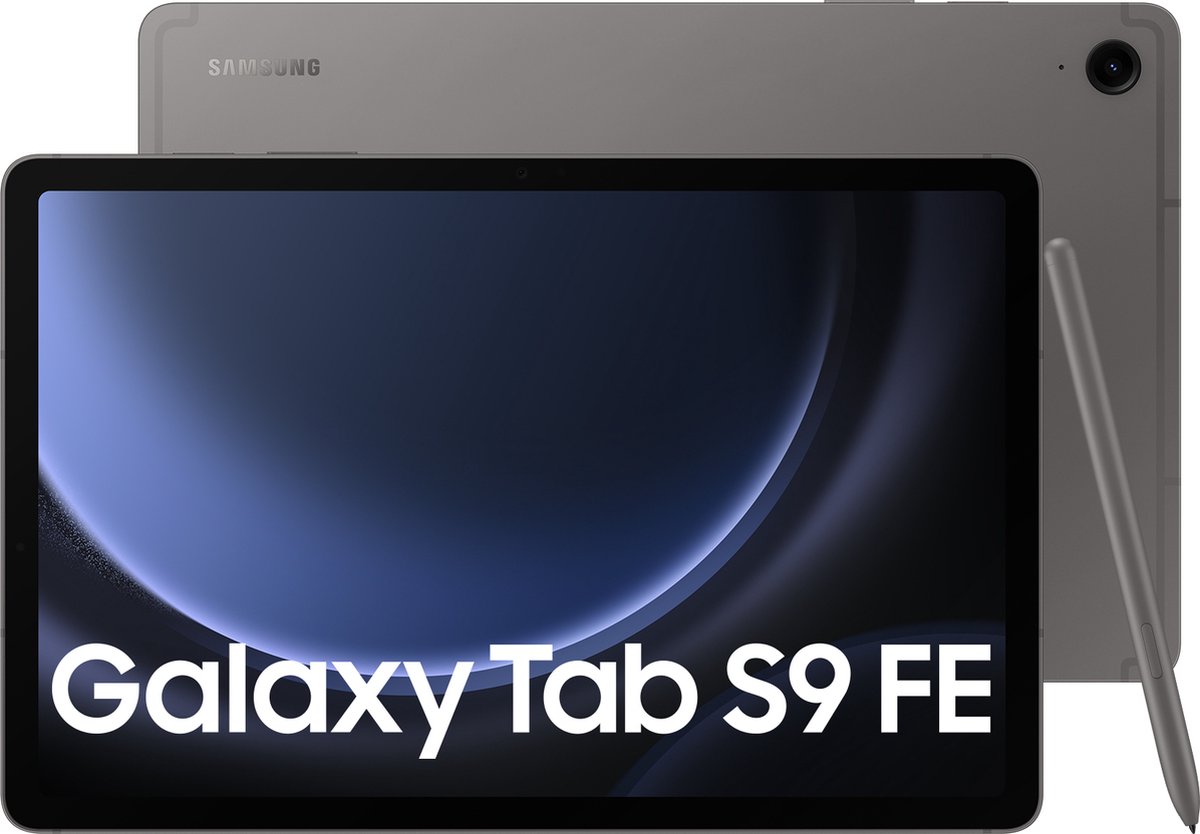 SAMSUNG Tab S9 FE - 10.9 inch - 128 GB - Zwart - Wifi + 5G