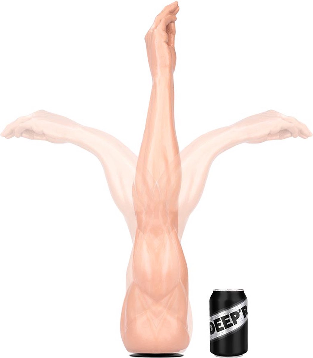 Goedkoopste DEEP'R - Mega Muscle Fist - Lichte Huidskleur - 69.00 cm - Ø 6.50 cm