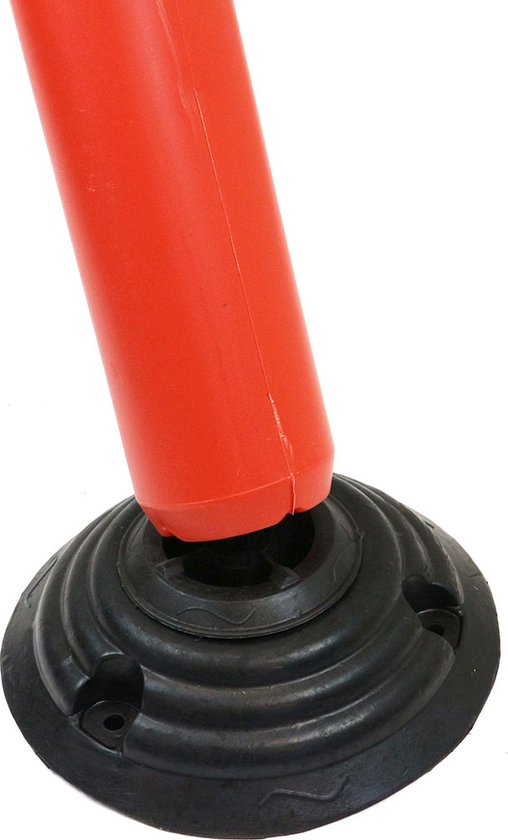 Poteau de stationnement flexible auto-alignant Rouge xx 1000 mm