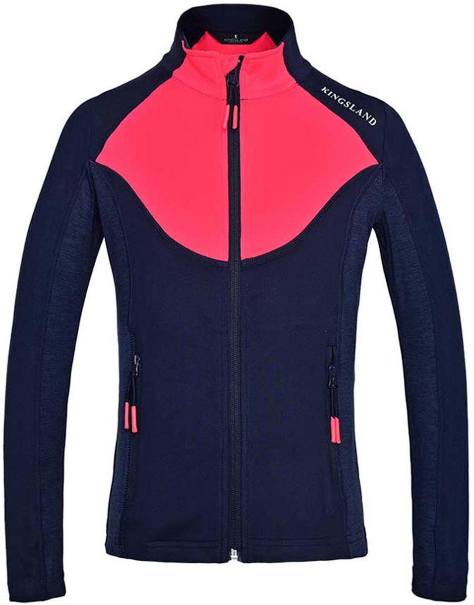 Kingsland Vest Jeri Girls Geranium Rood