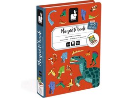 Janod Magnetibook Dinosaurussen - Magneetboek