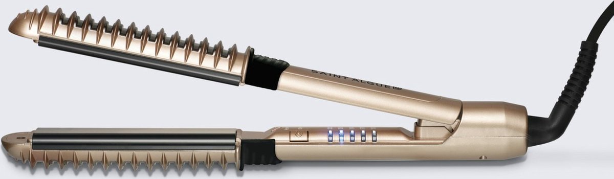 SAINT ALGUE Demeliss XCURLER 3965 - Professionele stijltang - Heat Back - Keramiek - 56 W - Goud