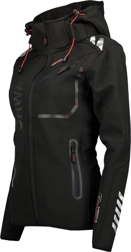 Geographcal Norway Damen Frühlngs Jacke Softshell Jacke Wndbreaker