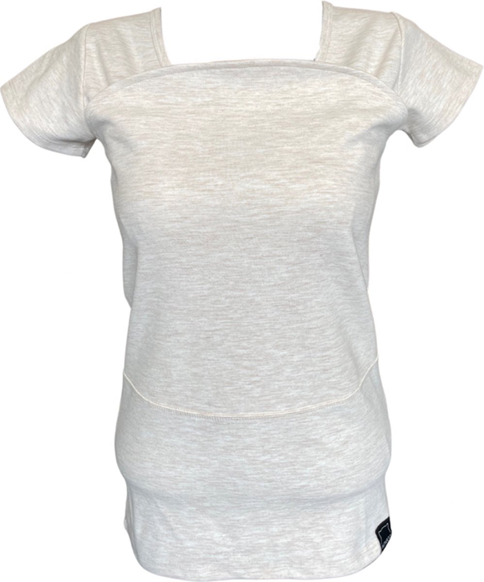 Womboo Buidelshirt - Vrouw - Maat XXL - Beige