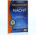 Doosje Valdispert Nacht met valeriaanwortel en hop, bevordert natuurlijke nachtrust.