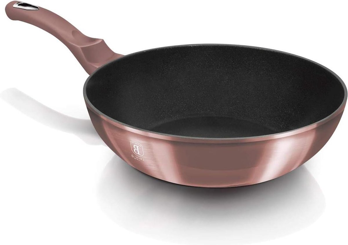 Aluminium BerlingerHaus Elektrisch wokpannen Duurzaam 28 cm Aluminium BerlingerHaus Elektrisch wokpannen Duurzaam 28 cm