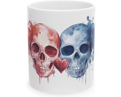 Mok skulls & hearts - N.v.t. - N.v.t.