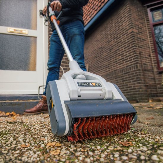 Batavia Maxbrush rode heavy duty nylon/metaal borstel - Geschikt voor chemisch reinigen, geen water nodig - Beschadigd uw oppervlak niet - Maxxbrush® van Batavia — afbeelding 3
