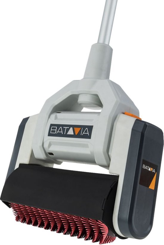 Batavia Maxbrush rode heavy duty nylon/metaal borstel - Geschikt voor chemisch reinigen, geen water nodig - Beschadigd uw oppervlak niet - Maxxbrush® van Batavia — afbeelding 2