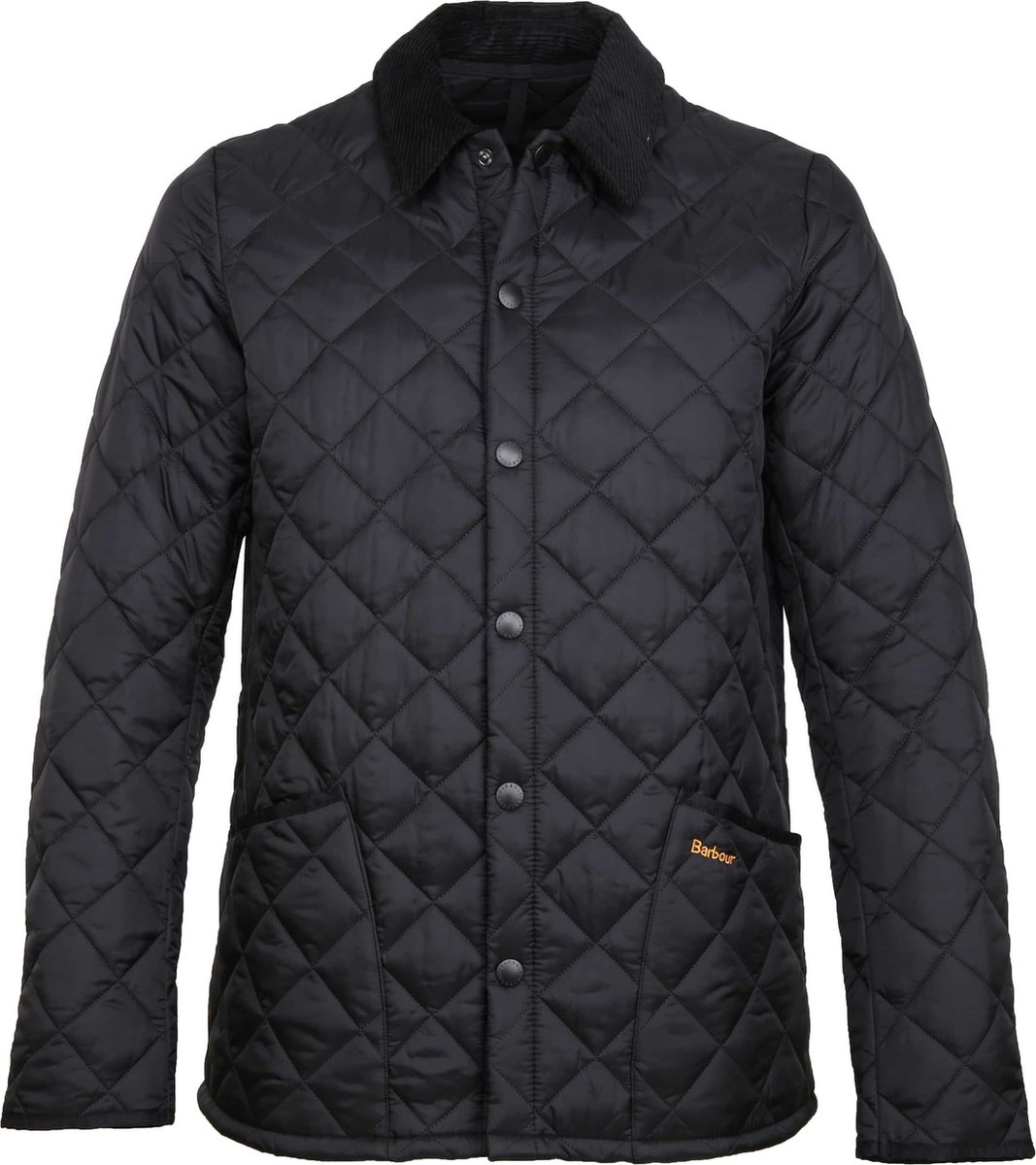 Barbour Heritage Liddesdale Quilted Jas – Heren Tussenjas Zwart