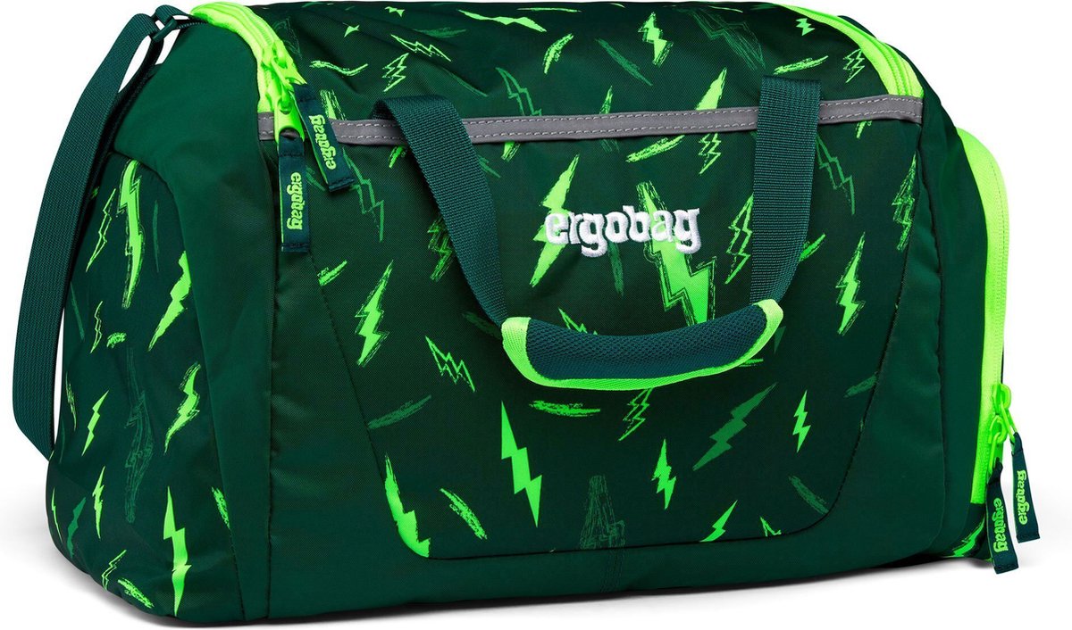ergobag Sporttas Lumi-Edition Sportbag Bärtastisch Donkergroen