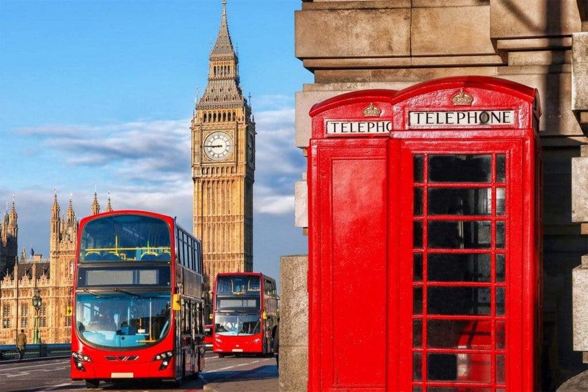 Fotobehang - Big Ben 375x250cm - Vliesbehang