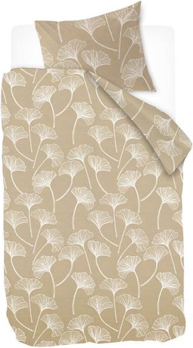 Ivorlyn Wick Dekbedovertrek - Eenpersoons - 140x200/220 cm - Gold