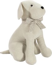 Fabric Novelty Animal Door Stopper - Heavy Weighted 1.5kg Decorative Labrador Dog Themed Home Decor - Dog Lover Gifts Women Men Kids