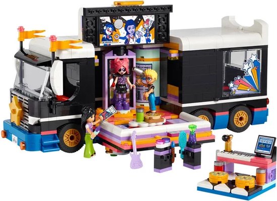 LEGO Friends Toerbus van popster - 42619