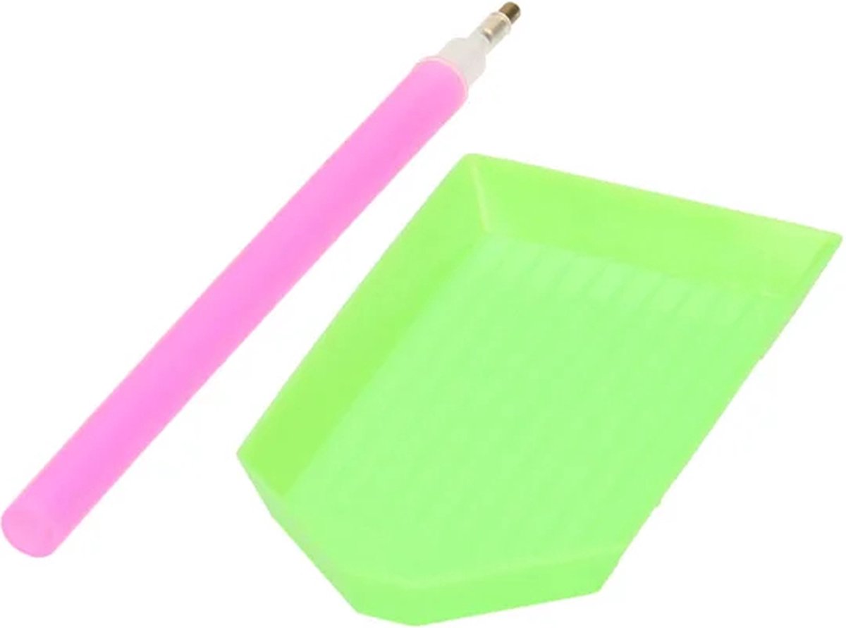 Grafix Diamond Painting & Rock Painting Set - Verrijk je Creativiteit met Betoverende Glinsterende Stenen - Voor jong en oud - Creatief speelgoed — afbeelding 6