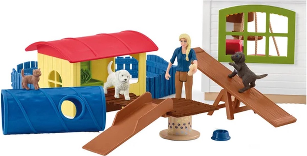 schleich FARM WORLD - Dierenhotel - Boerderij Speelgoed, Hotel - 42607 — afbeelding 9