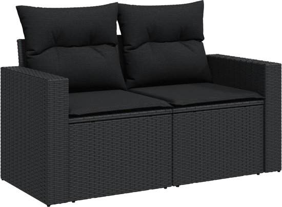 vidaXL-5-delige-Loungeset-met-kussens-poly-rattan-zwart